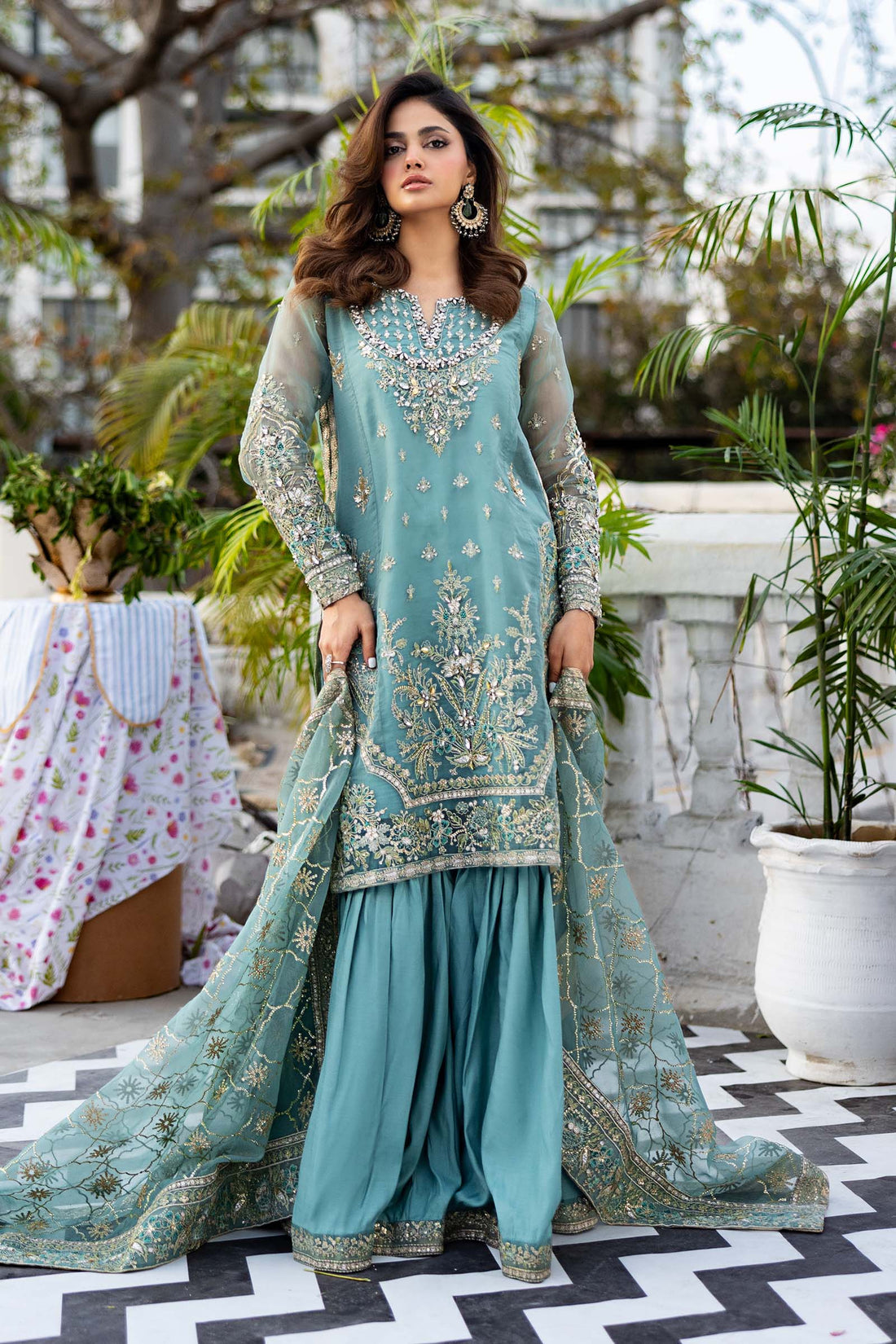 Maria B | Formal Wears | SF-EF25-53 - House Of Hania