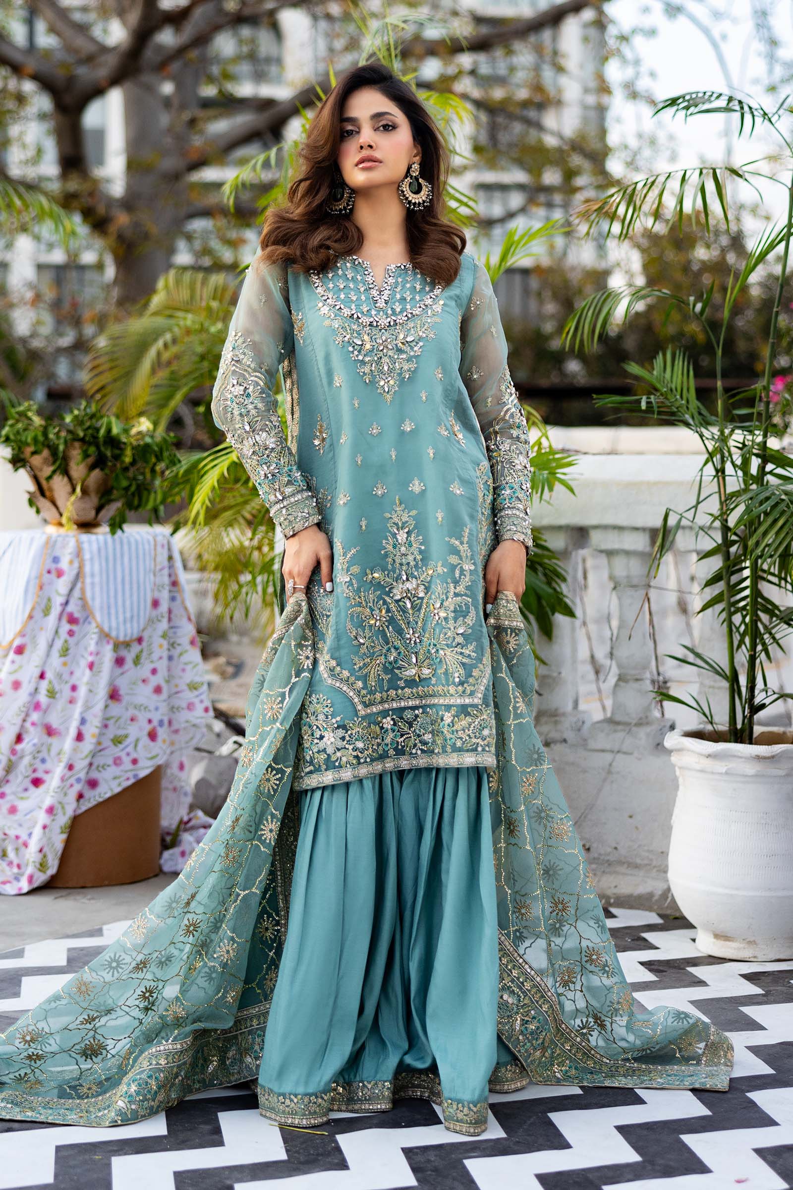 Maria B | Formal Wears | SF-EF25-53 - House Of Hania