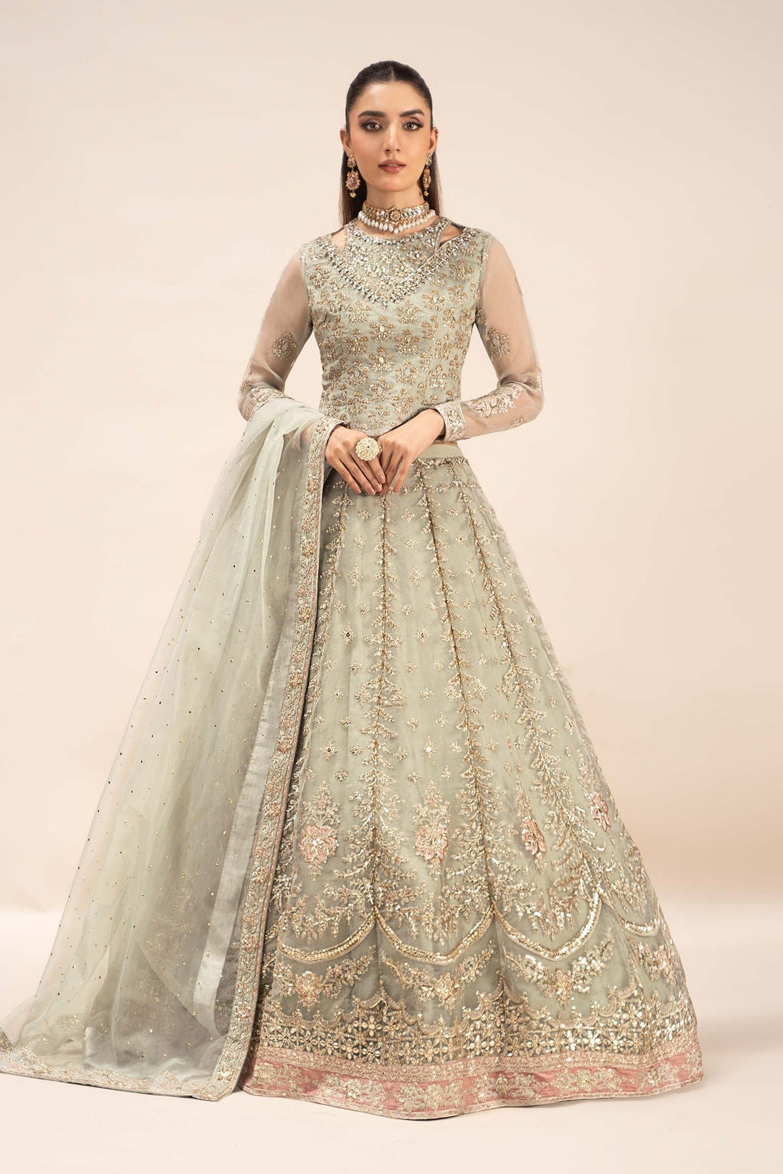 Maria B | Formal Wears | SF-EF25-55 - House Of Hania