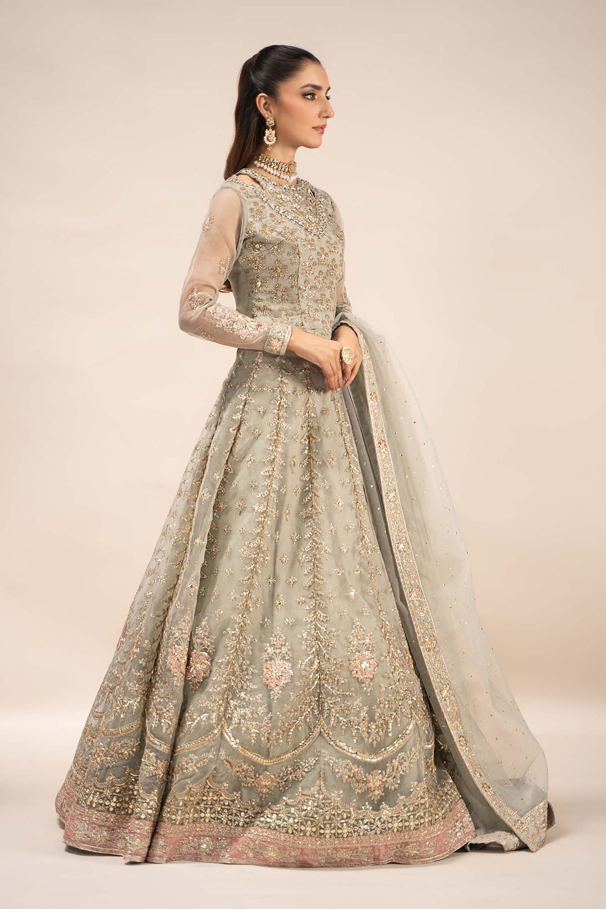 Maria B | Formal Wears | SF-EF25-55 - House Of Hania