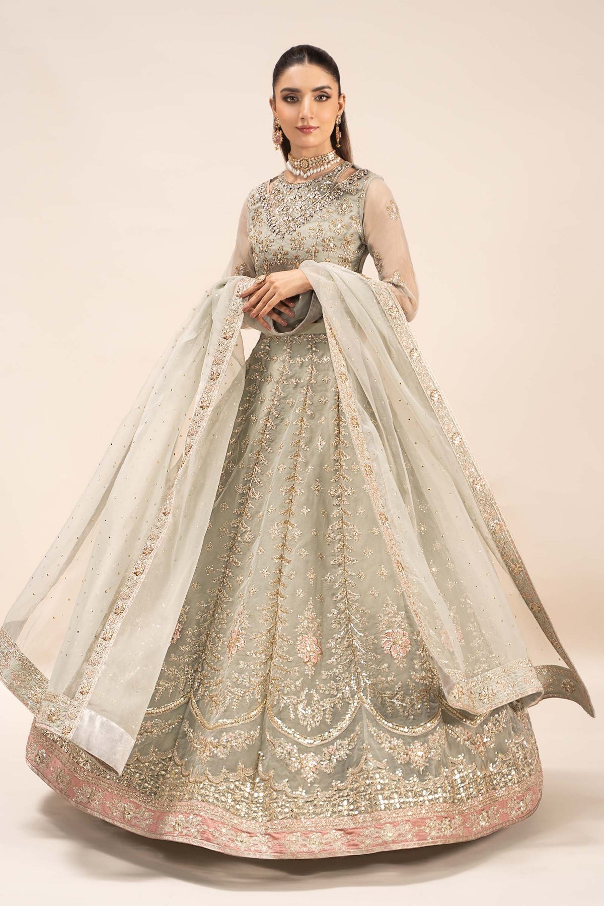 Maria B | Formal Wears | SF-EF25-55 - House Of Hania