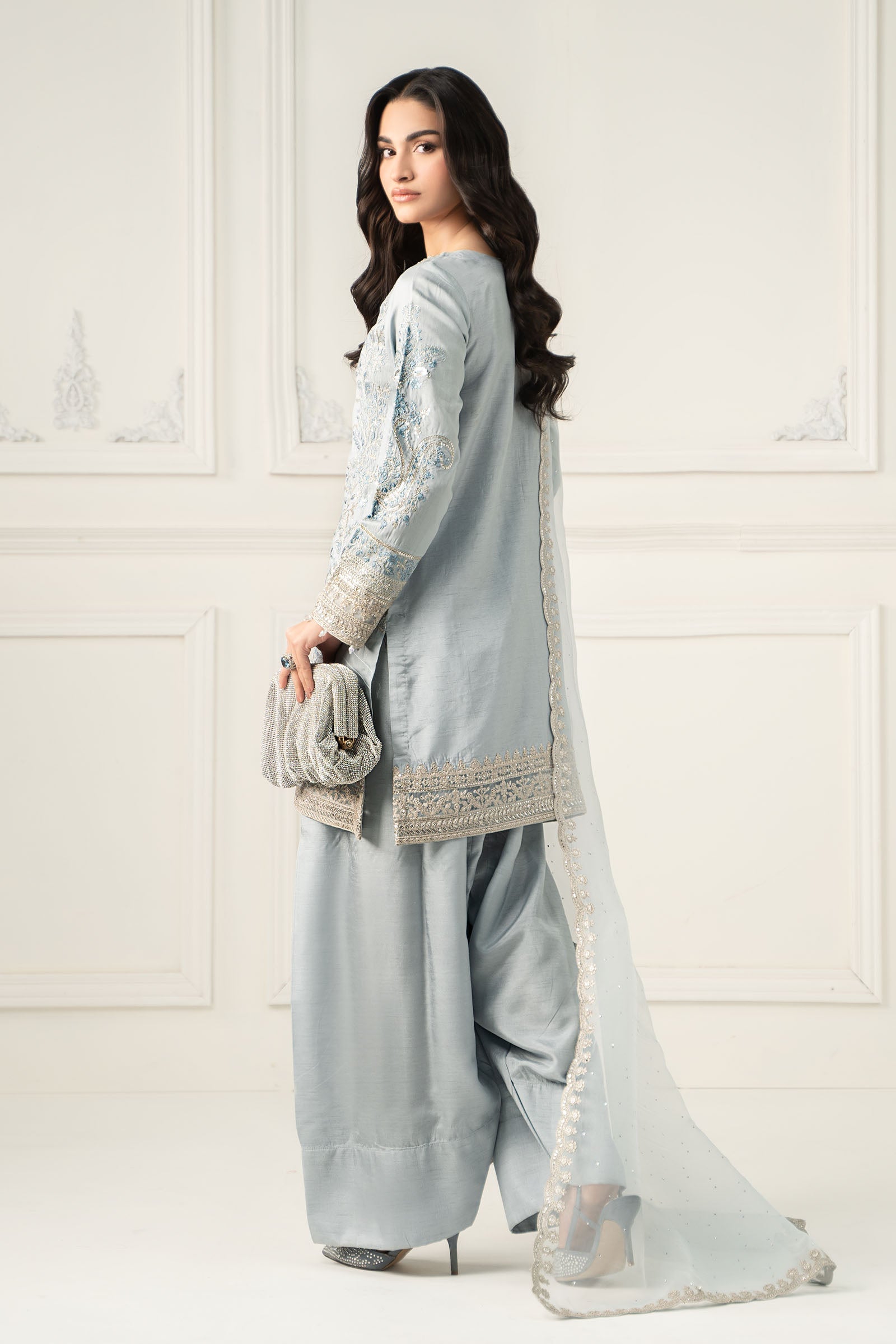 Maria B | Formal Wears | SF-EF25-62 - House Of Hania