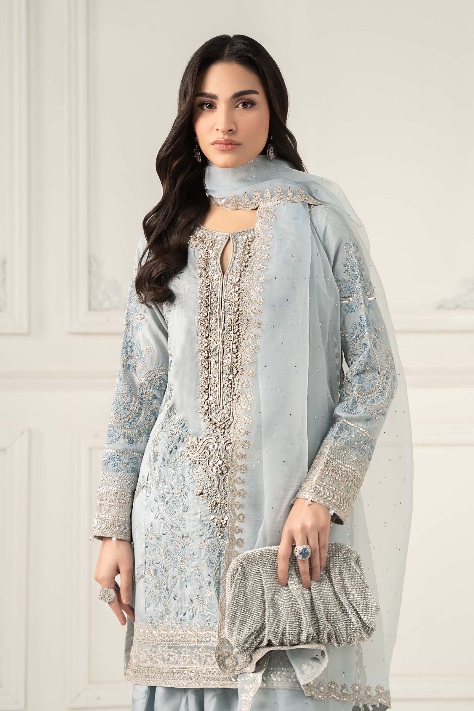 Maria B | Formal Wears | SF-EF25-62 - House Of Hania