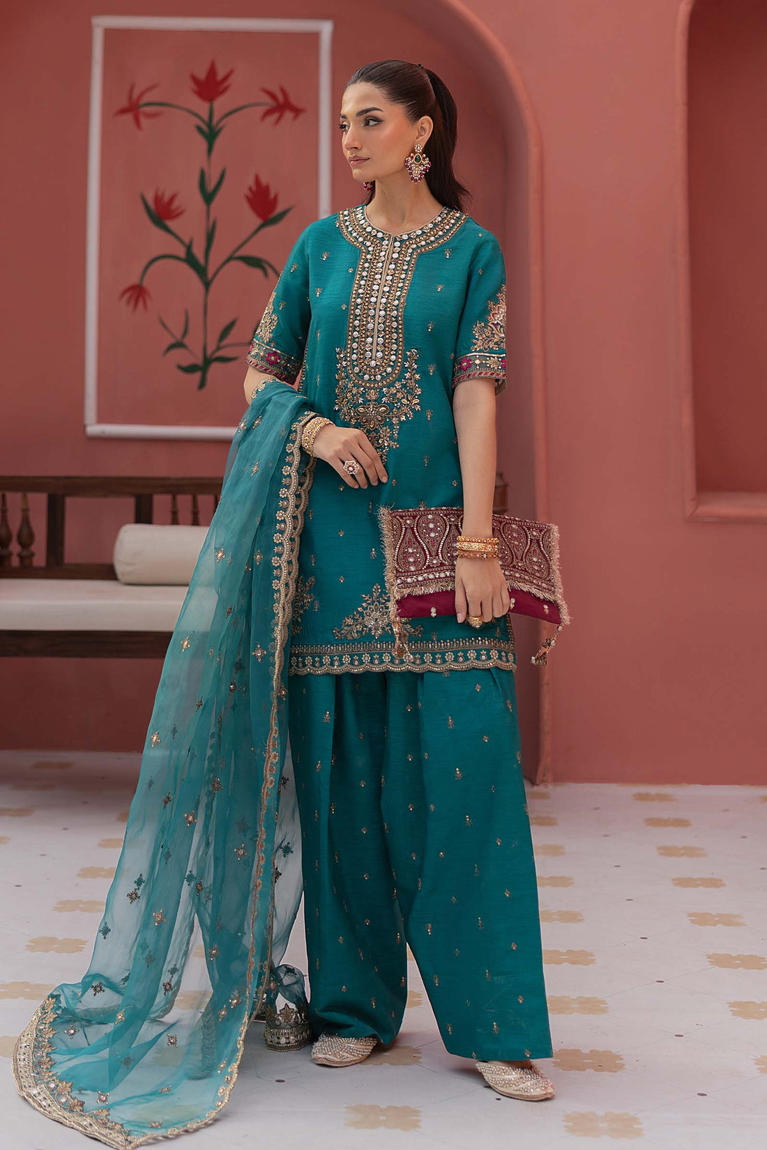 Maria B | Formal Wears | SF-EF25-63 - House Of Hania