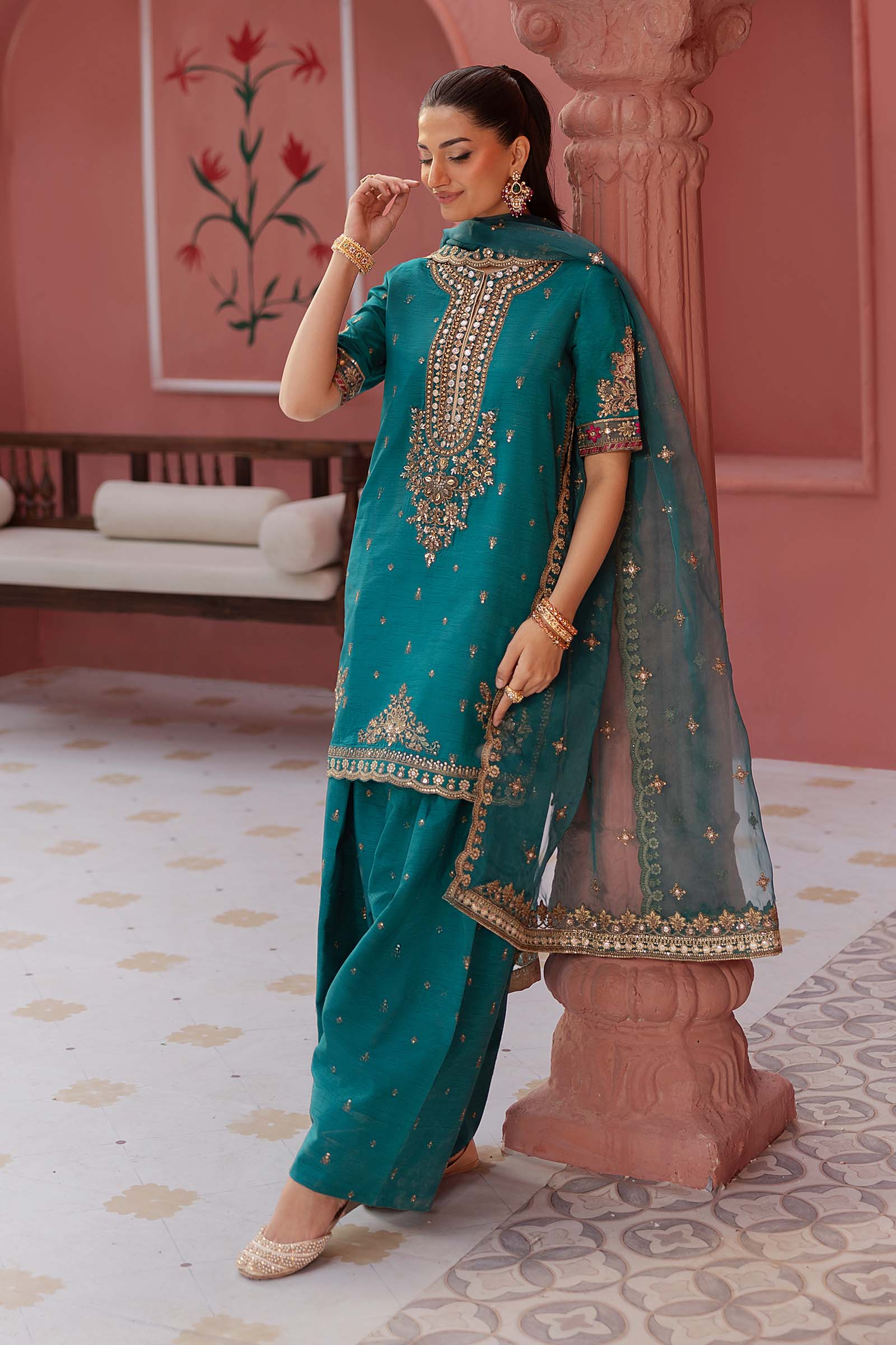Maria B | Formal Wears | SF-EF25-63 - House Of Hania