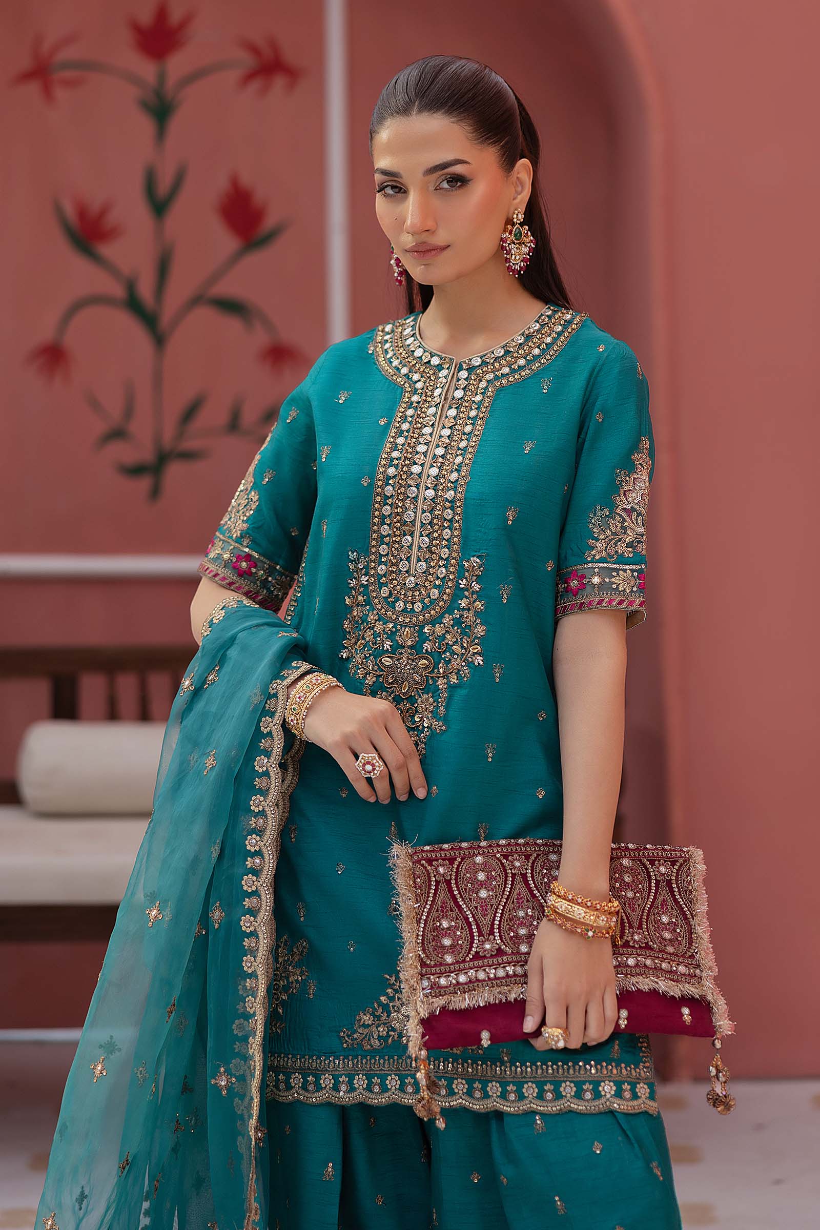 Maria B | Formal Wears | SF-EF25-63 - House Of Hania