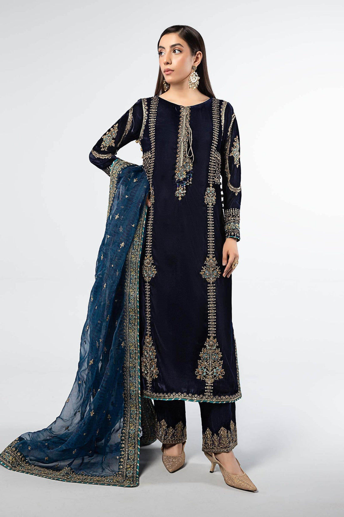 Maria B | Formal Wears | SF-W24-34 - House Of Hania
