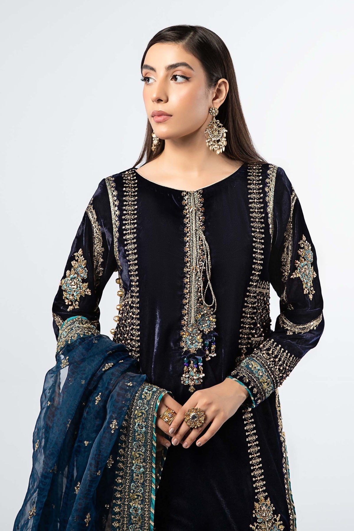 Maria B | Formal Wears | SF-W24-34 - House Of Hania