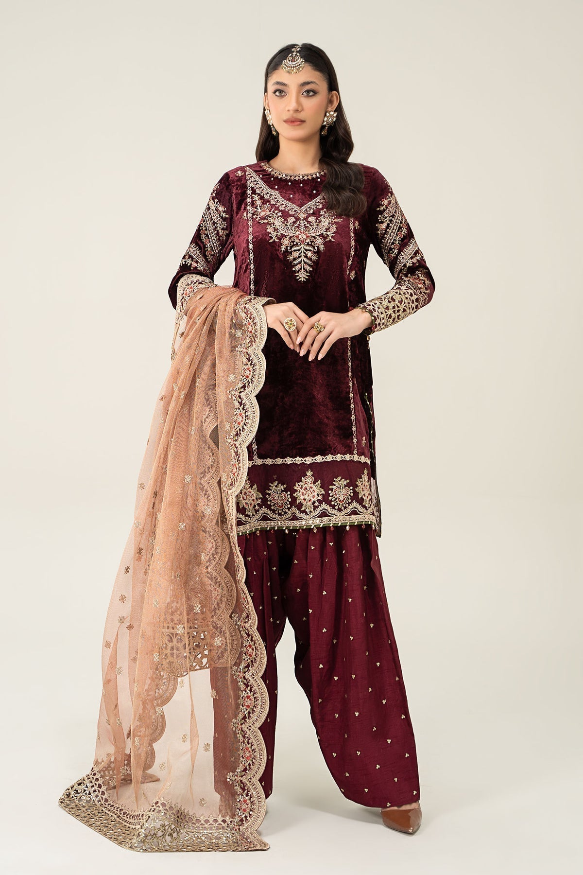Maria B | Formal Wears | SF-W24-80 - House Of Hania