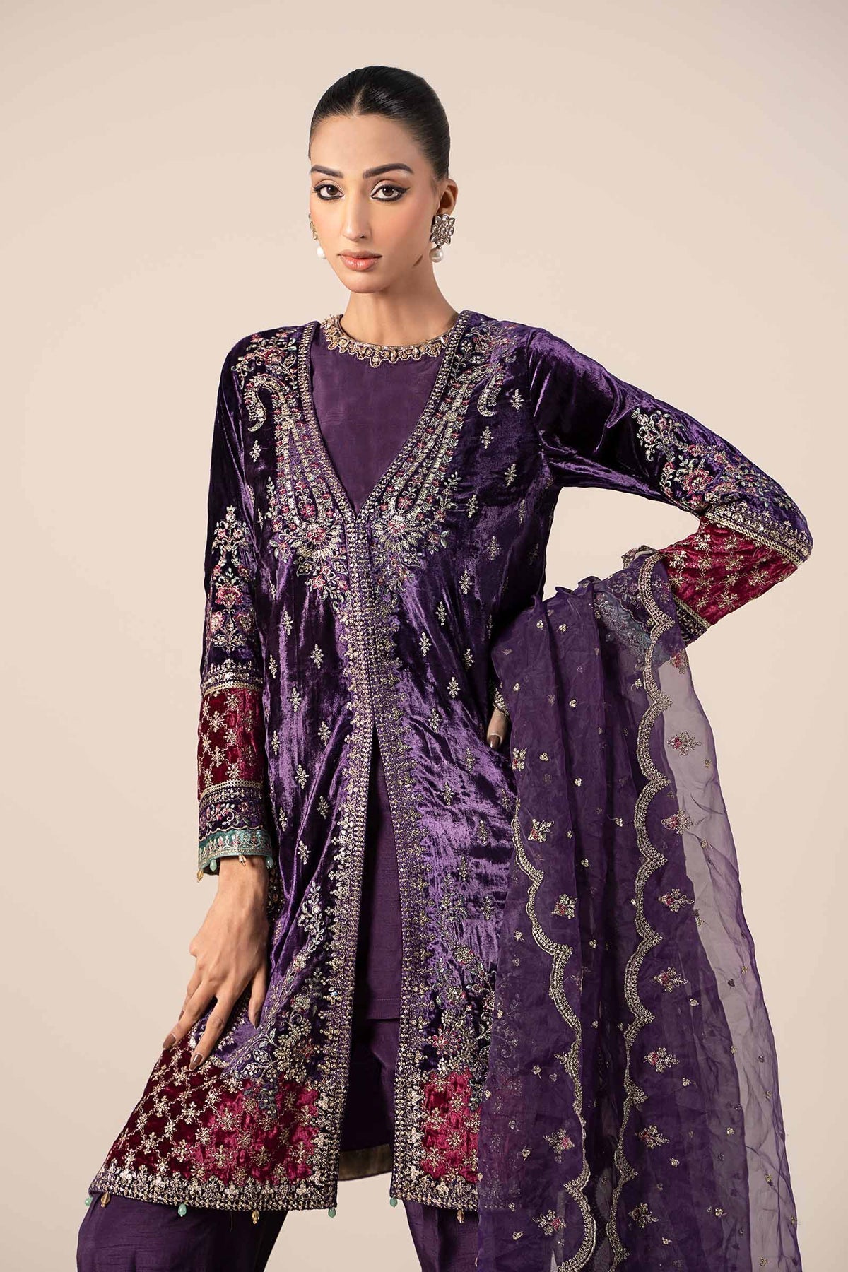 Maria B | Formal Wears | SF-W24-81 - House Of Hania