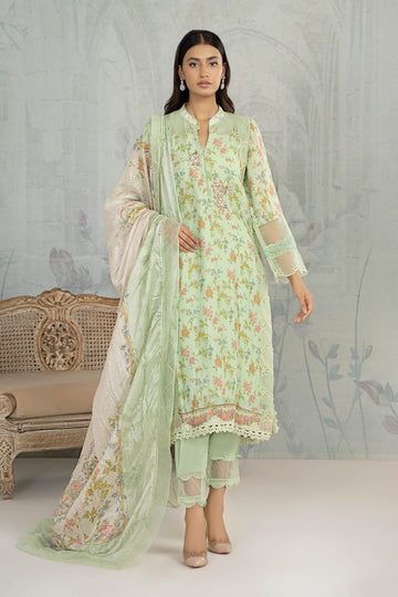 Maria B | Formal Wears | Suit Green SN-PF23-02 - House Of Hania