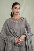 Maria B | Formal Wears | Suit Grey SF-W23-63 - House Of Hania