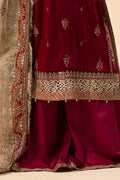 Maria B | Formal Wears | Velvet Suit | SF-W24-29 - House Of Hania