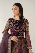 Maria B | Formal Wears | Velvet Suit | SF-W24-50 - House Of Hania