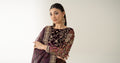 Maria B | Formal Wears | Velvet Suit | SF-W24-50 - House Of Hania