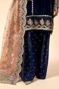Maria B | Formal Wears | Velvet Suit | SF-W24-80 - House Of Hania