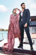 Maria B | Linen 23 | Ash Pink DL-1106 - House Of Hania