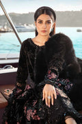 Maria B | Linen 23 | Black DL-1102 - House Of Hania