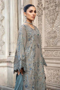 Maria B | Linen 23 | Black DL-1104 - House Of Hania