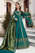 Maria B | Linen 23 | Emerald Green DL-1107 - House Of Hania