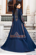 Maria B | Linen 23 | Navy Blue DL-1109 - House Of Hania