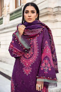 Maria B | Linen 23 | Purple DL-1108 - House Of Hania