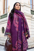 Maria B | Linen 23 | Purple DL-1108 - House Of Hania