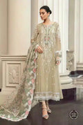 Maria B | Luxury Chiffon Collection | Coffee - House Of Hania