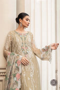 Maria B | Luxury Chiffon Collection | Coffee - House Of Hania
