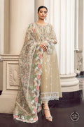 Maria B | Luxury Chiffon Collection | Coffee - House Of Hania