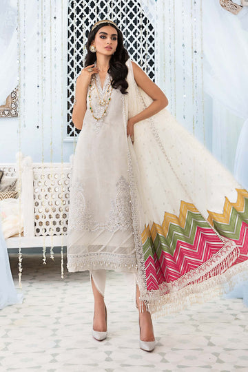 Maria B | Luxury Collection | EL-22-10-Off White - House Of Hania