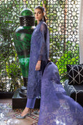 Maria B | Luxury Lawn 25 | D-2506-B - House Of Hania