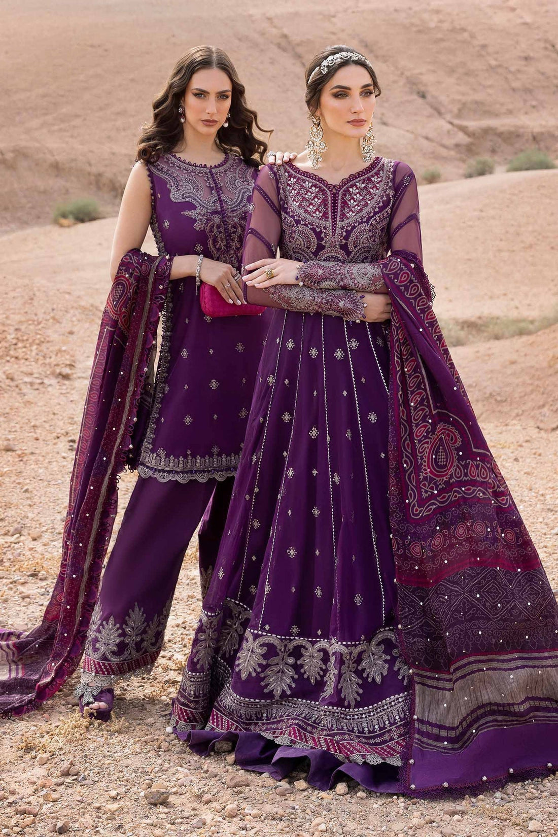 Maria B | Luxury Lawn 25 | D-2507-B - House Of Hania