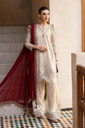 Maria B | Luxury Lawn 25 | D-2511-B - House Of Hania