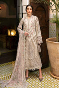 Maria B | Luxury Lawn 25 | D-2514-B - House Of Hania