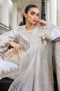 Maria B | Luxury Lawn 26 | 3 Piece Embroidered Jacquard Lawn Suit - House Of Hania