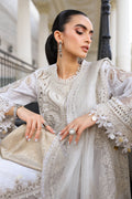 Maria B | Luxury Lawn 26 | 3 Piece Embroidered Jacquard Lawn Suit - House Of Hania