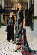 Maria B | Luxury Lawn 26 | 3 Piece Embroidered Jacquard Lawn Suit - House Of Hania