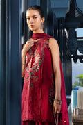 Maria B | Luxury Lawn 26 | 3 Piece Embroidered Jacquard Lawn Suit - House Of Hania