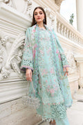 Maria B | Luxury Lawn 26 | 3 Piece Embroidered Lawn Suit - House Of Hania
