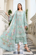 Maria B | Luxury Lawn 26 | 3 Piece Embroidered Lawn Suit - House Of Hania