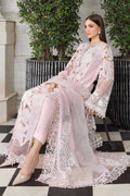 Maria B | Luxury Lawn 26 | 3 Piece Embroidered Lawn Suit - House Of Hania
