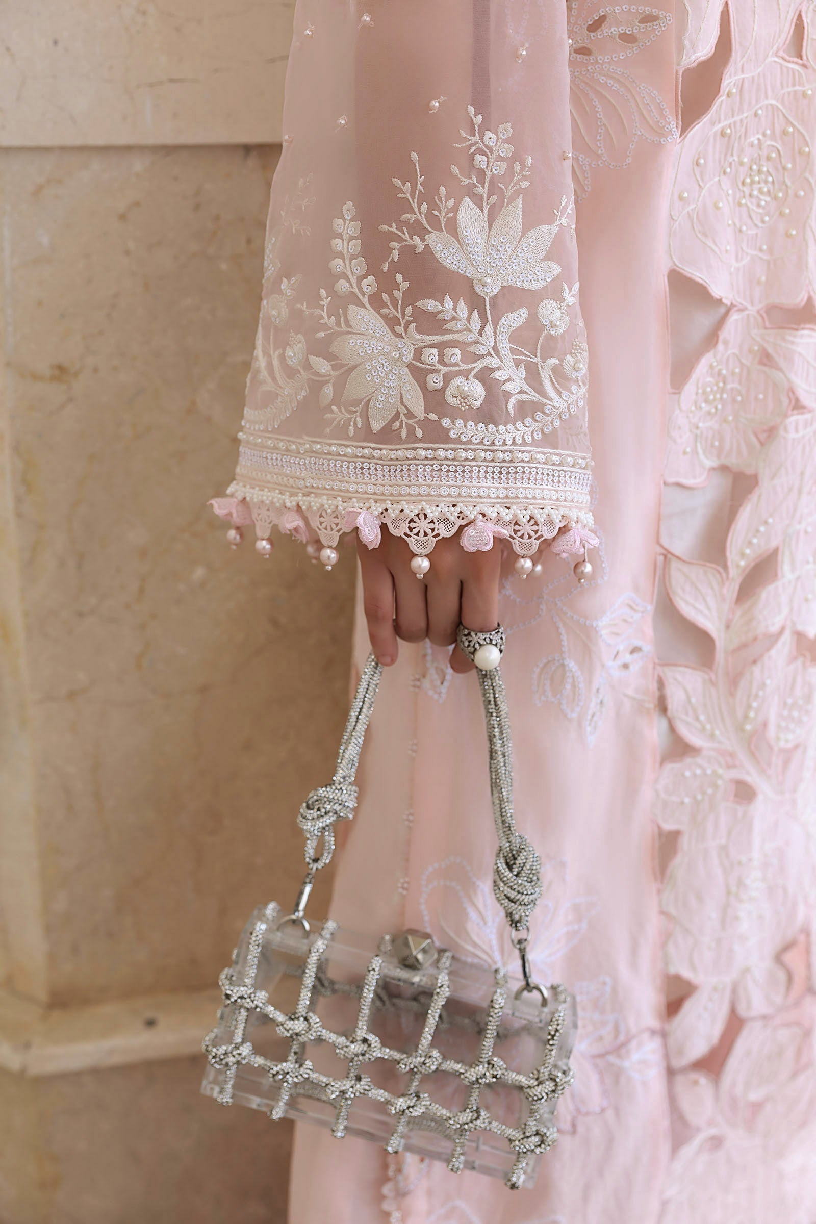 Maria B | Luxury Lawn 26 | 3 Piece Embroidered Lawn Suit - House Of Hania