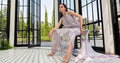 Maria B | Luxury Lawn 26 | 3 Piece Embroidered Lawn Suit - House Of Hania