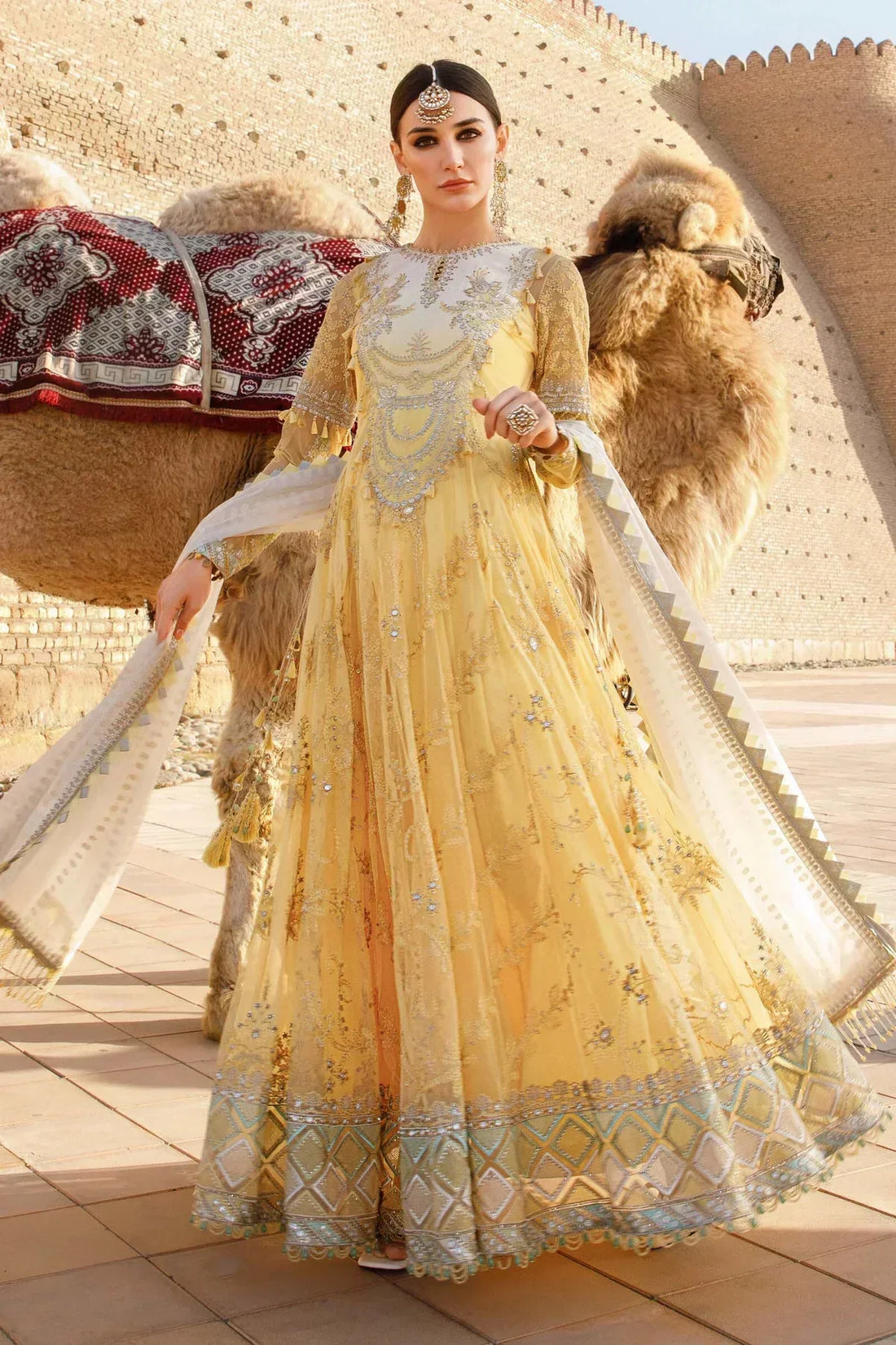 Maria B | Luxury Lawn | D-2305-A - House Of Hania