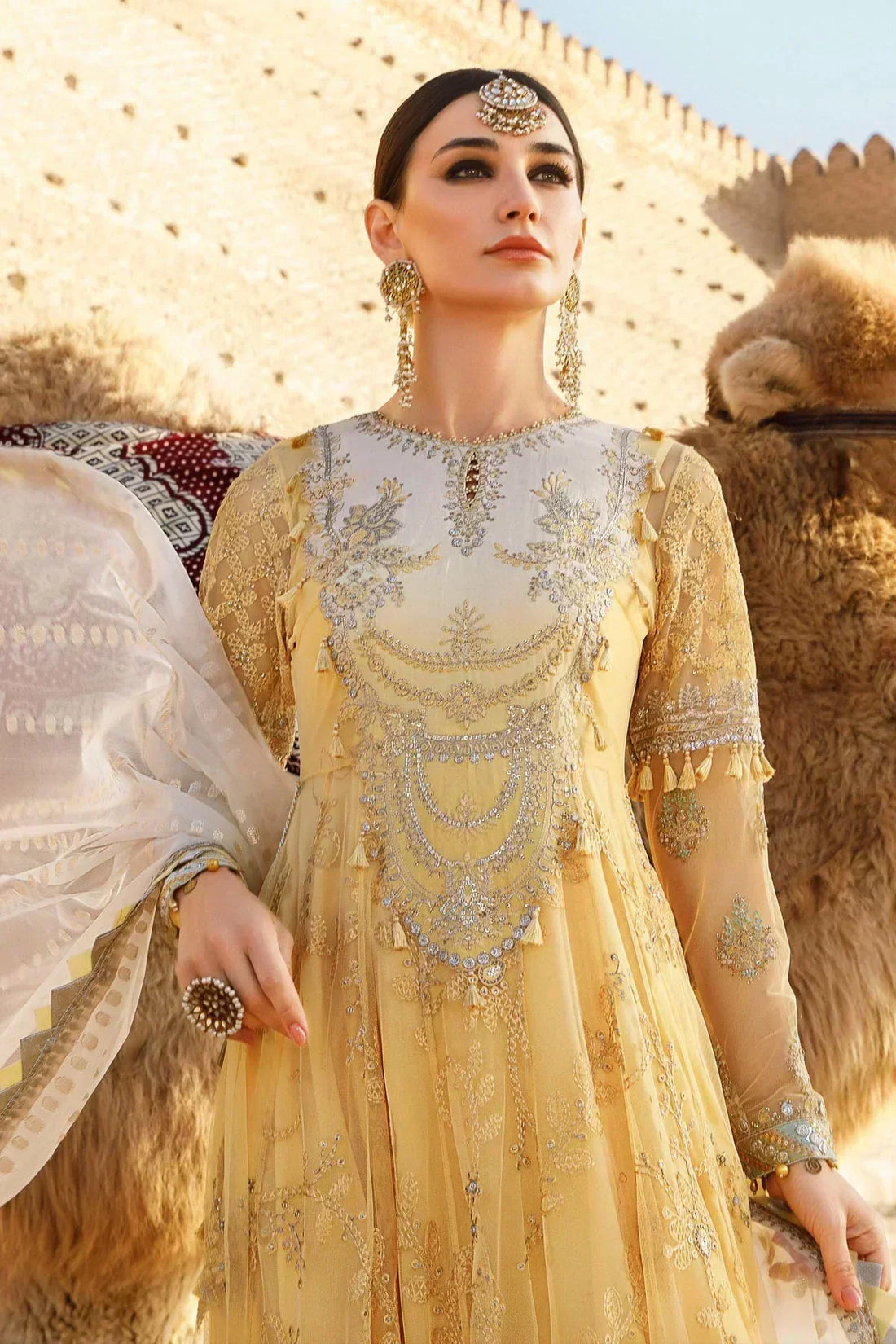 Maria B | Luxury Lawn | D-2305-A - House Of Hania