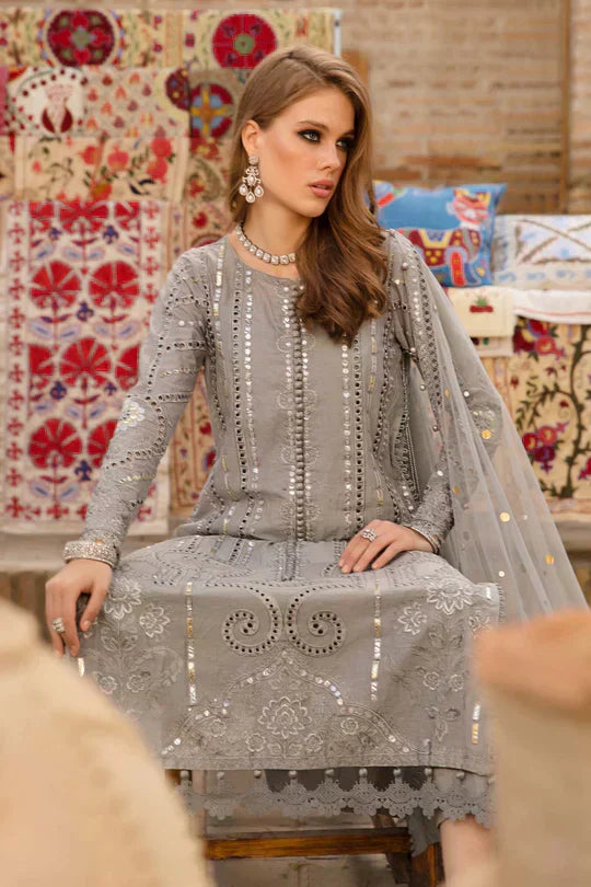 Maria B | Luxury Lawn | D-2308-B - House Of Hania