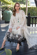 Maria B | Luxury Lawn | EL-23-02-Off White - House Of Hania