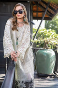 Maria B | Luxury Lawn | EL-23-02-Off White - House Of Hania