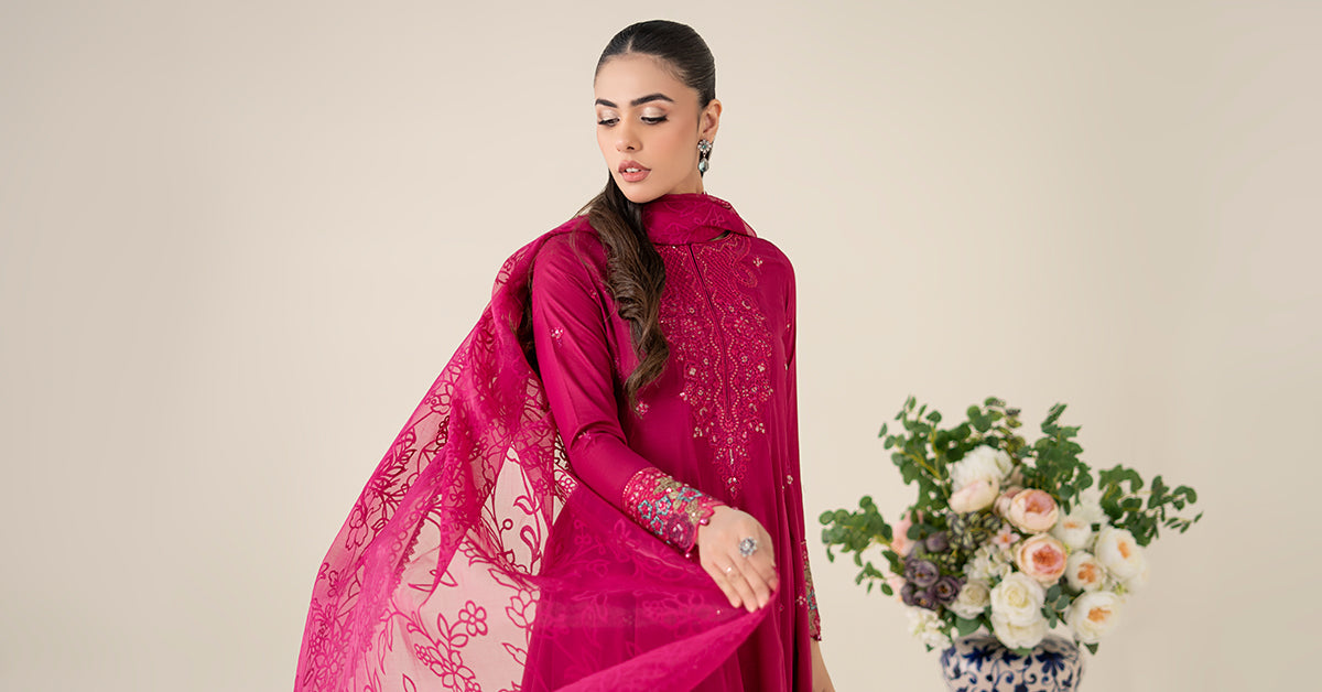 Maria B | Luxury Pret 25 | DW-EA25-08 - House Of Hania